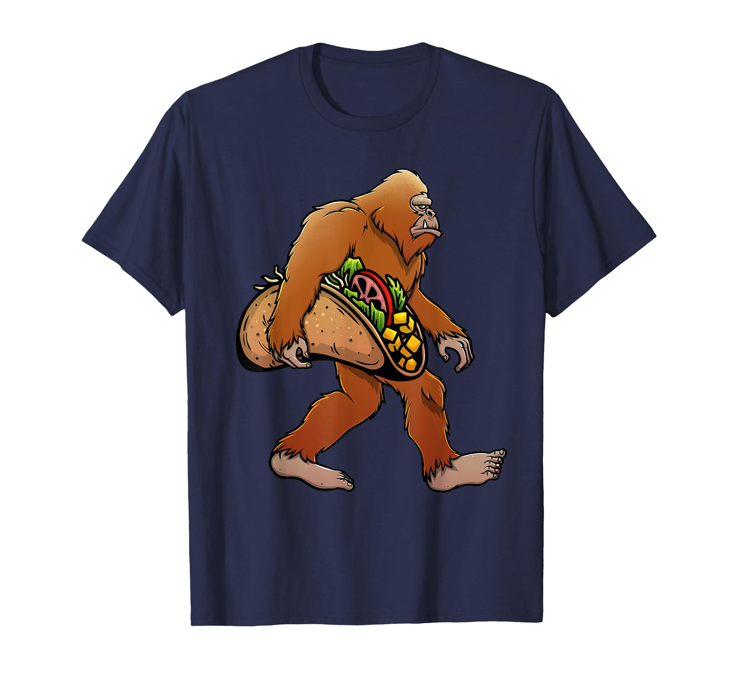 Cool Taco Design For Men Women Kids Mexican Food Taco Lover T-Shirt