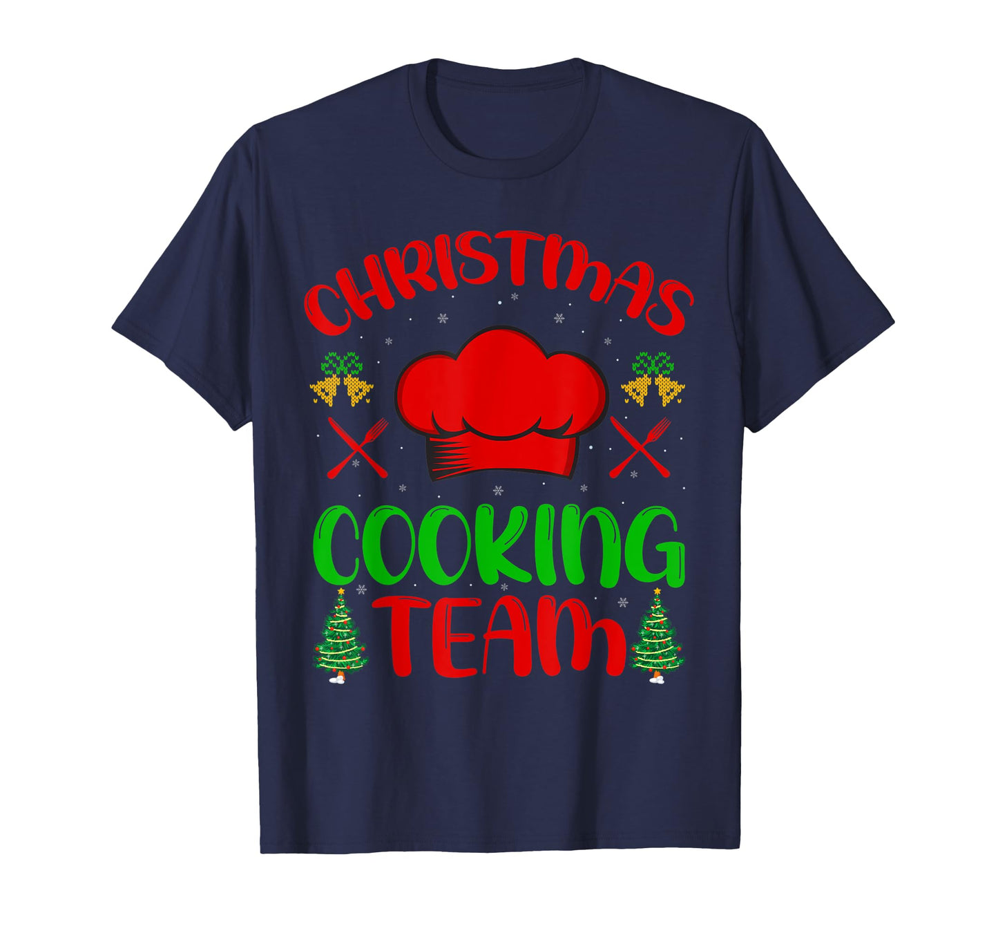 Cooking Lover Xmas Cook Chef Christmas Cooking Team T-Shirt