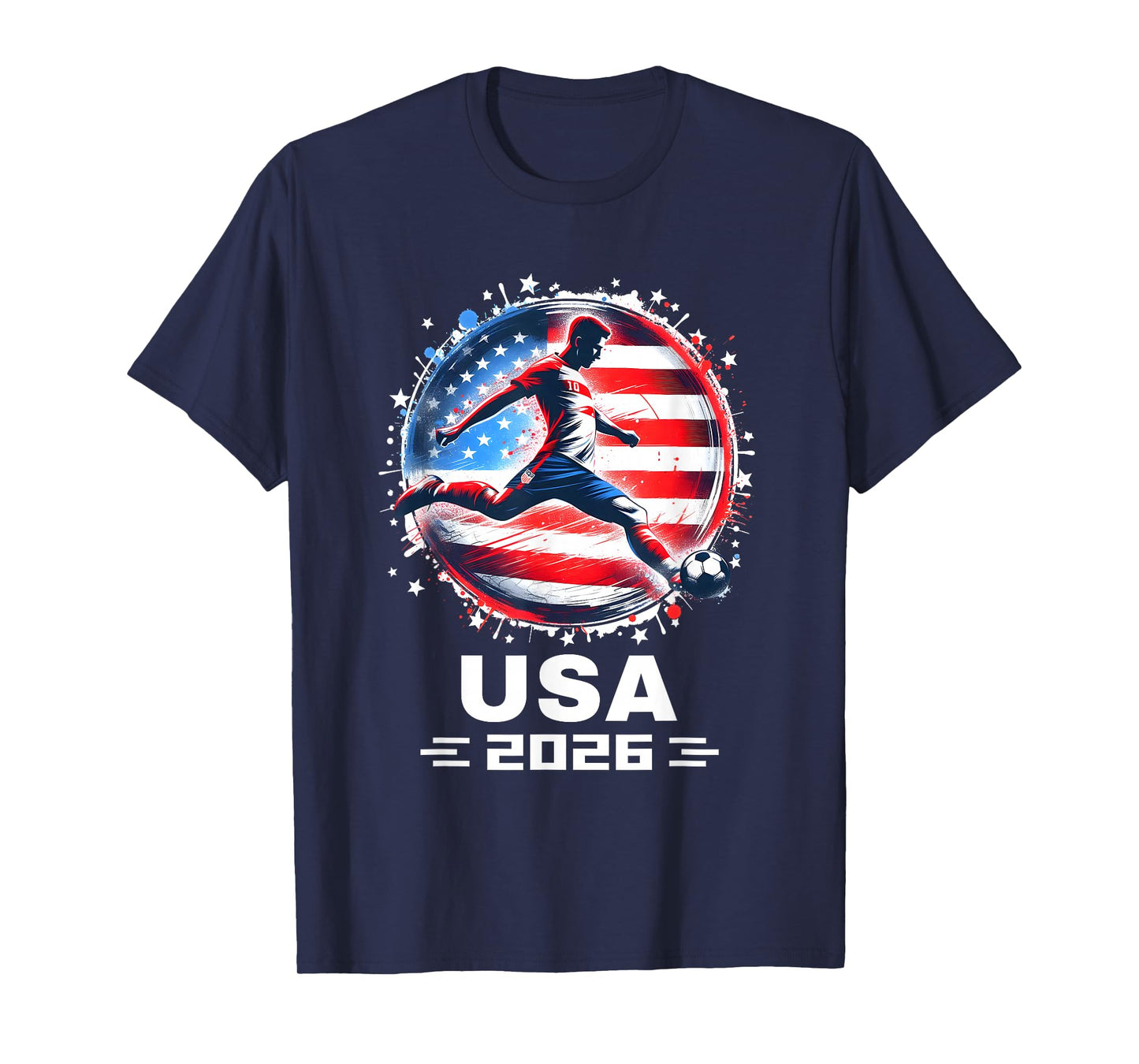 USA 2026 United States Sport USA Team 2026 Player 2026 USA T-Shirt