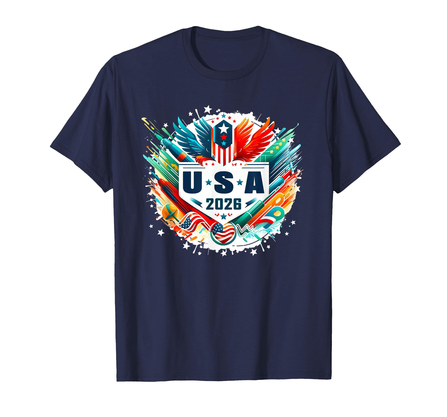 USA 2026 Go United States Sport USA Team 2026 USA T-Shirt