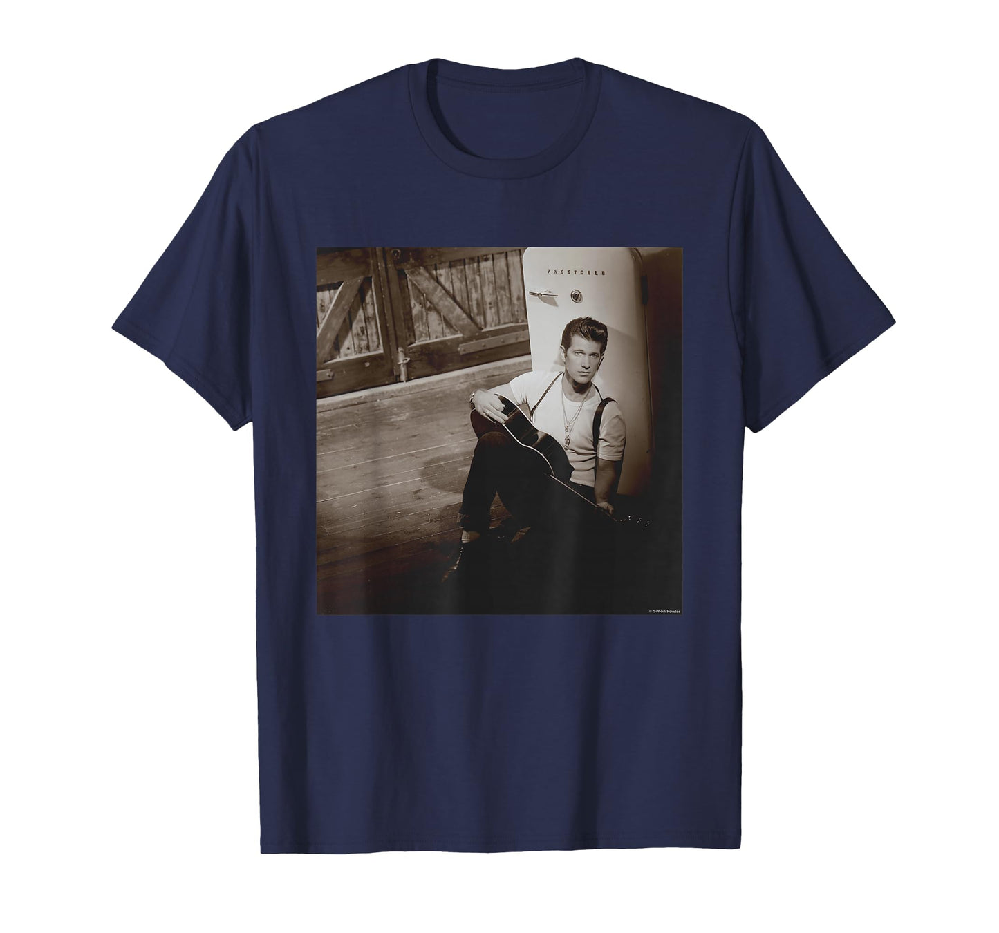 Chris Isaak Wicked Game Pop Singer By Simon Fowler T-Shirt