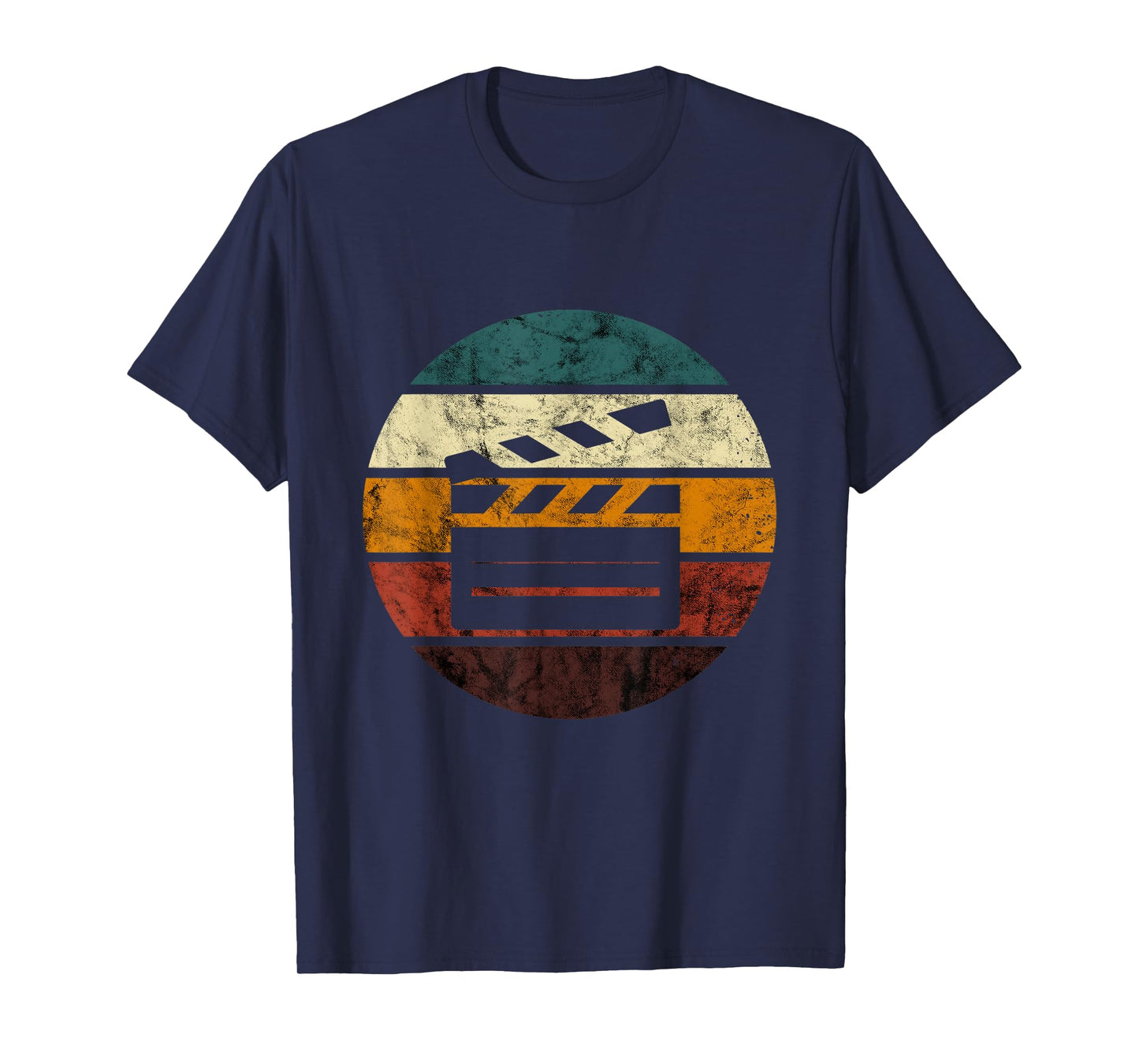 Clapboard Filmmaking Retro Cinematography Vintage Filmmaker T-Shirt
