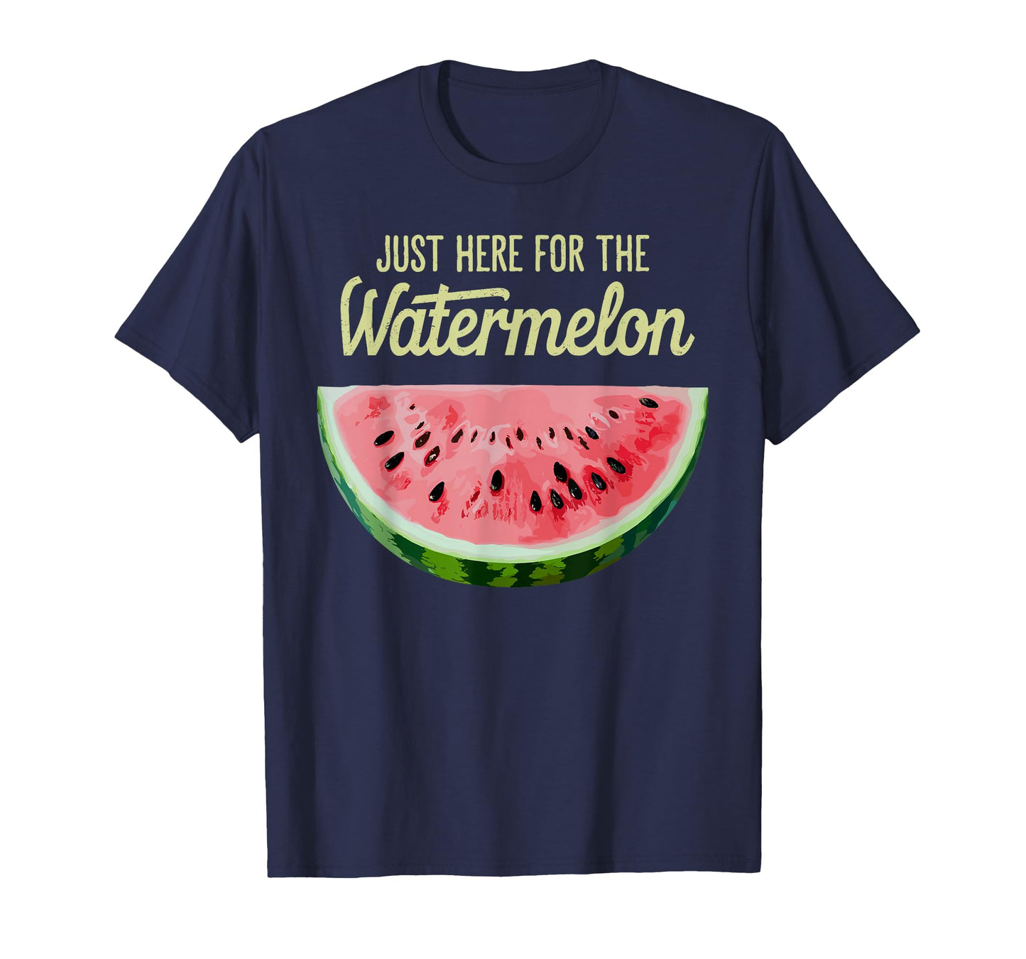 Cute Watermelon Print for Men Women Kids Watermelon Fruit T-Shirt