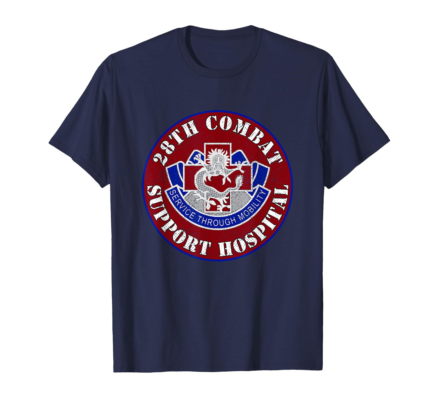 28th Combat Support Hospital Veterans Day Vintage Gifts T-Shirt
