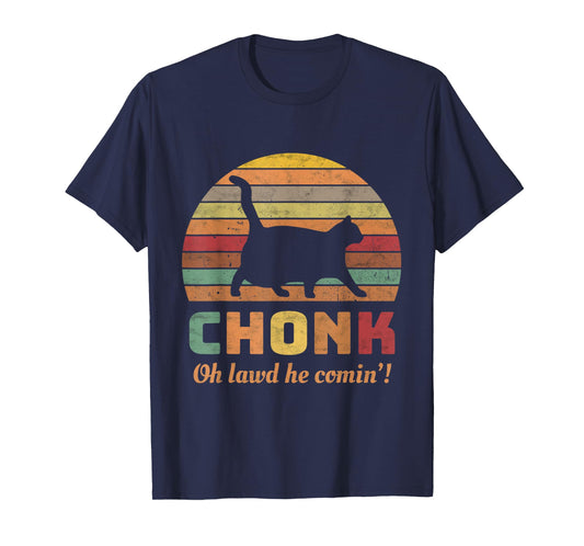 Chonk Scale Cat Meme Chonk Cat T-Shirt for Men Women