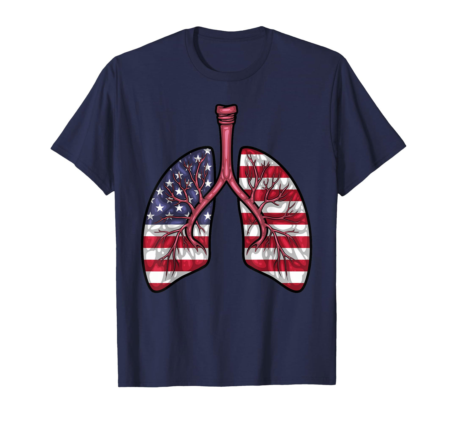 Cool Respiratory Therapy Men Women US Flag Patriotic RT T-Shirt