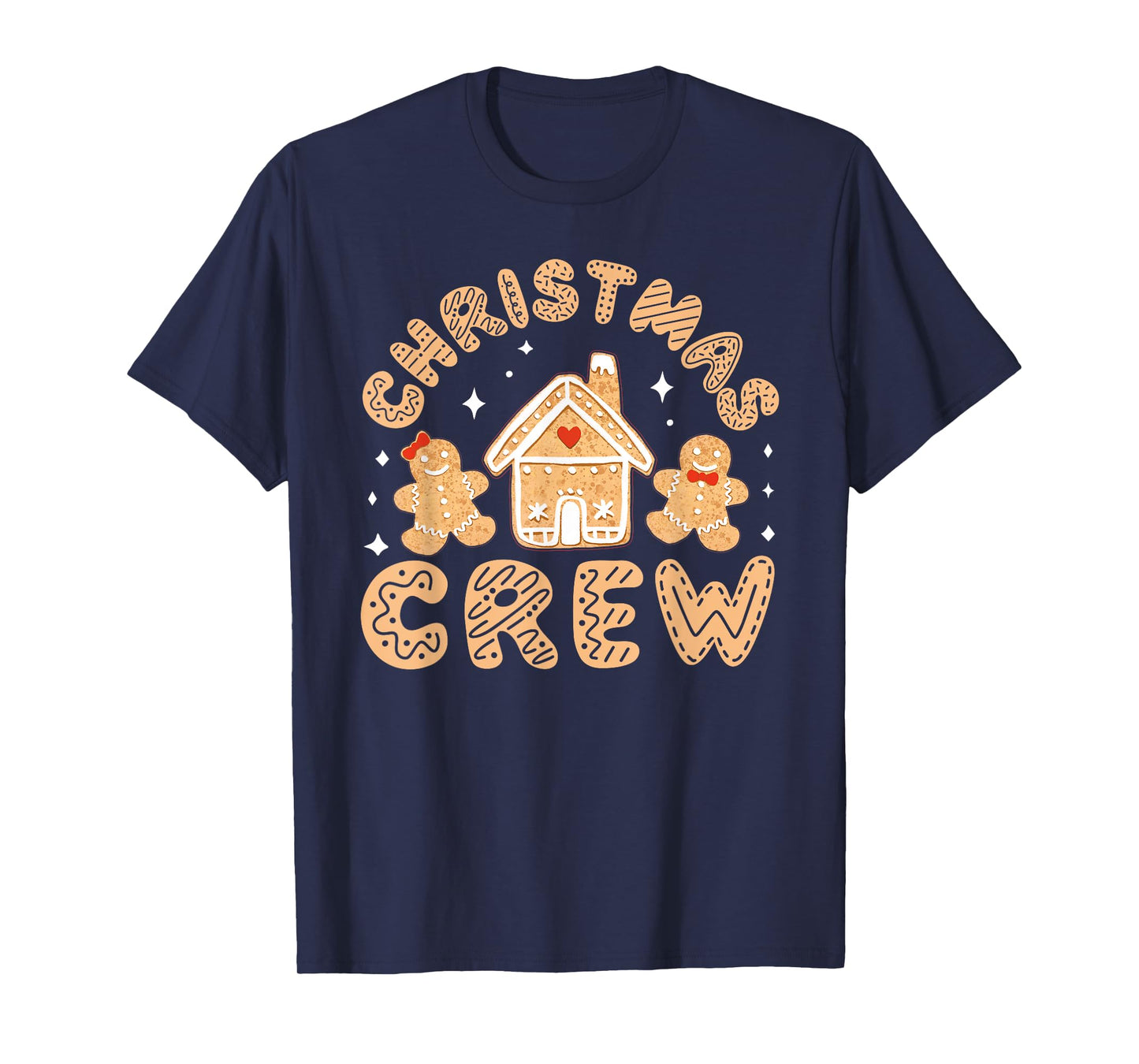 Christmas Crew Gingerbread Cookie Holiday Baking T-Shirt