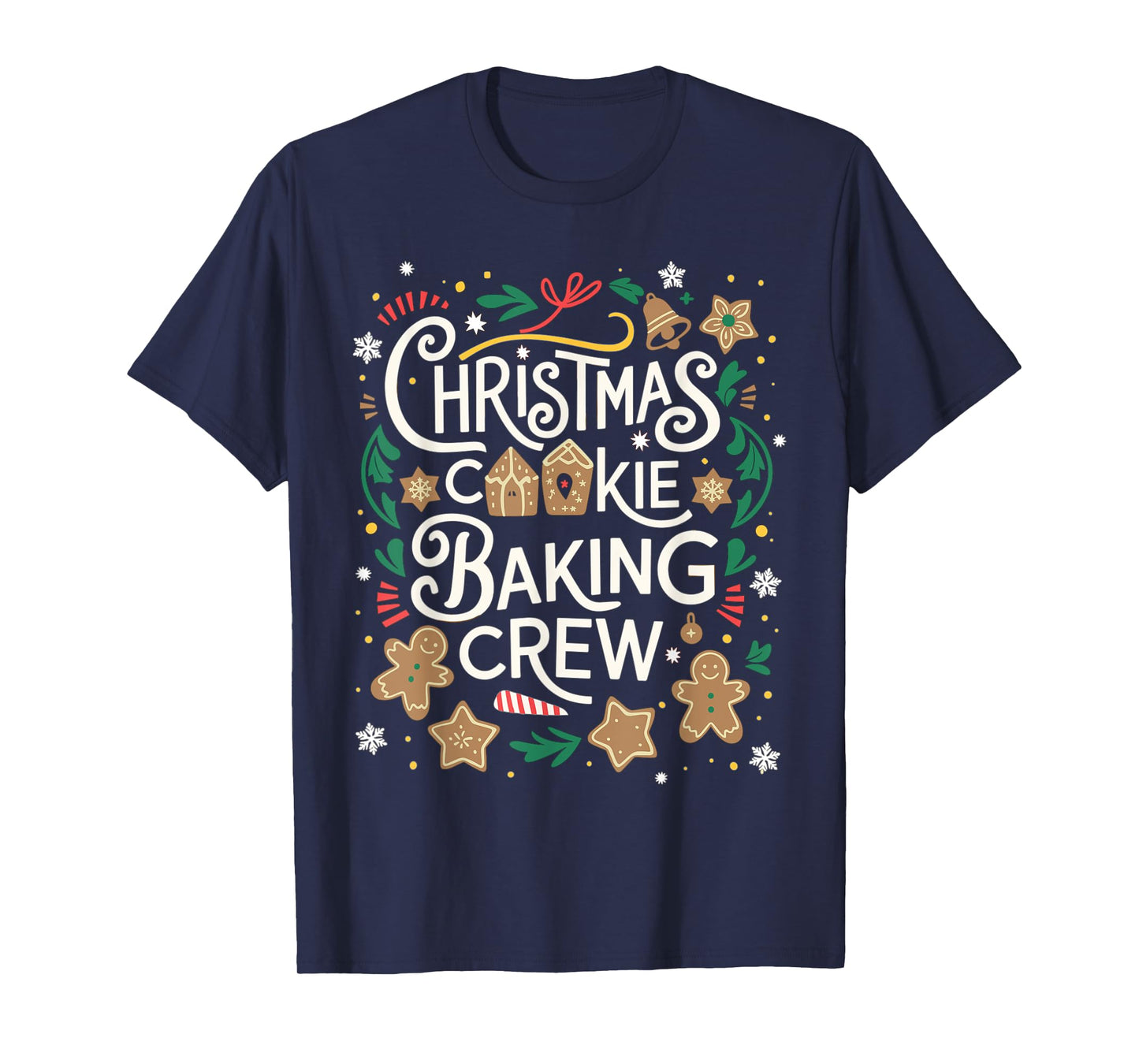 Christmas Cookie Baking Crew Family Christmas X-Mas T-Shirt