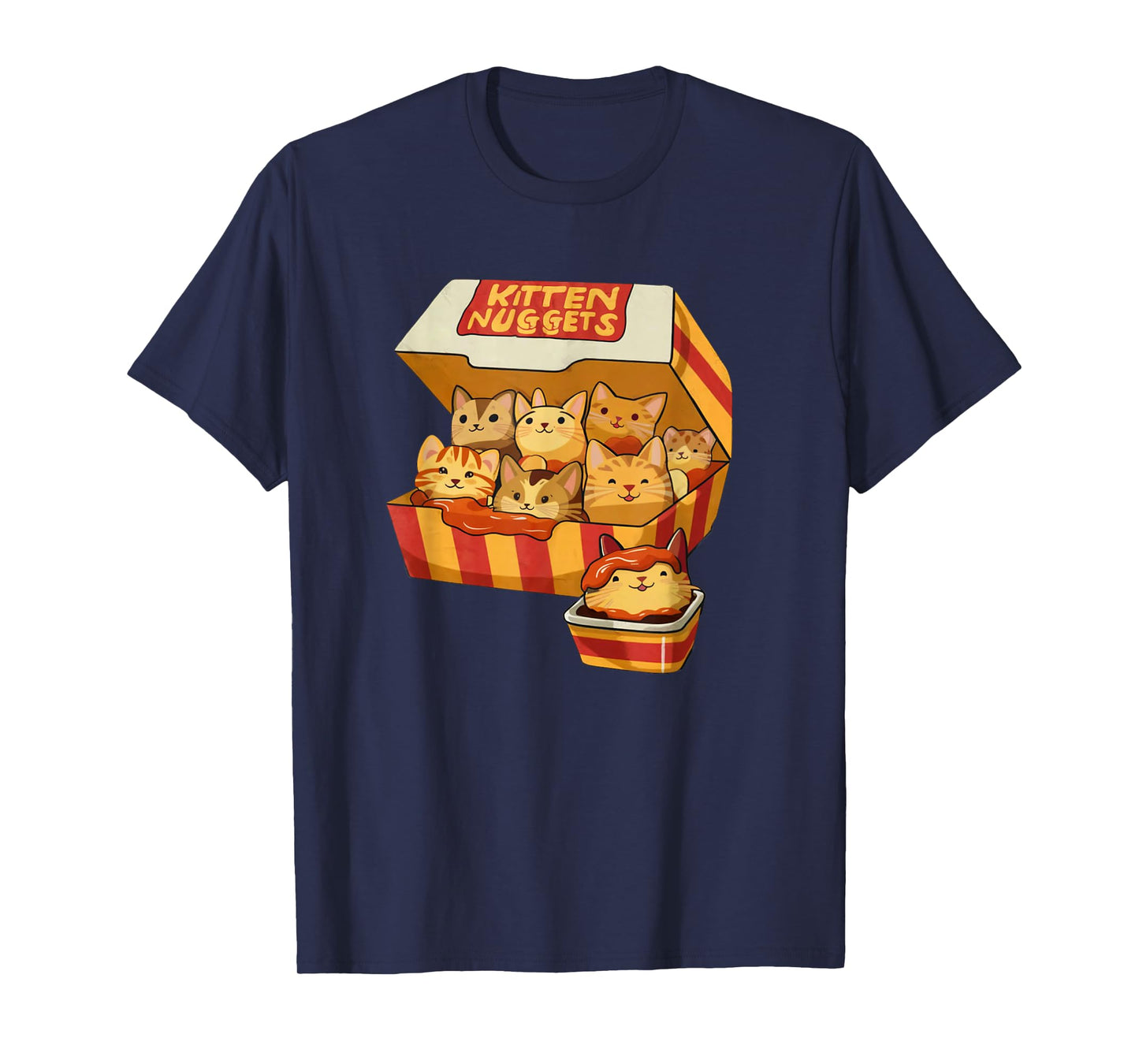 Kitten Nuggets Funny Cat Lover Pun T-Shirt