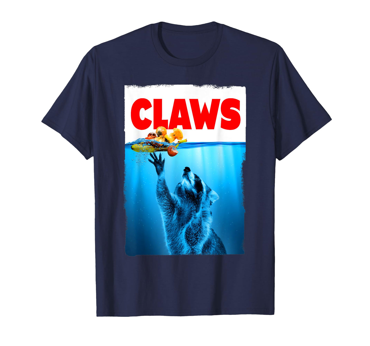 Paws Claws Raccoon Trash Panda Parody T-Shirt