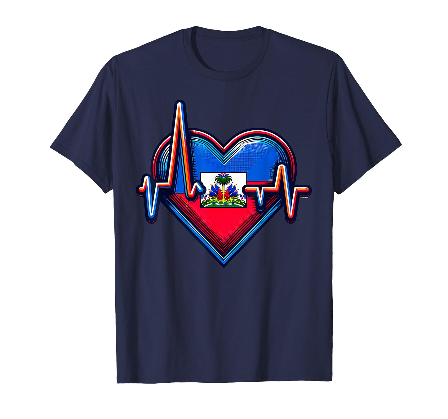 Haitian Flag Day Love Haiti Haitian Haitian Roots Haiti Flag T-Shirt