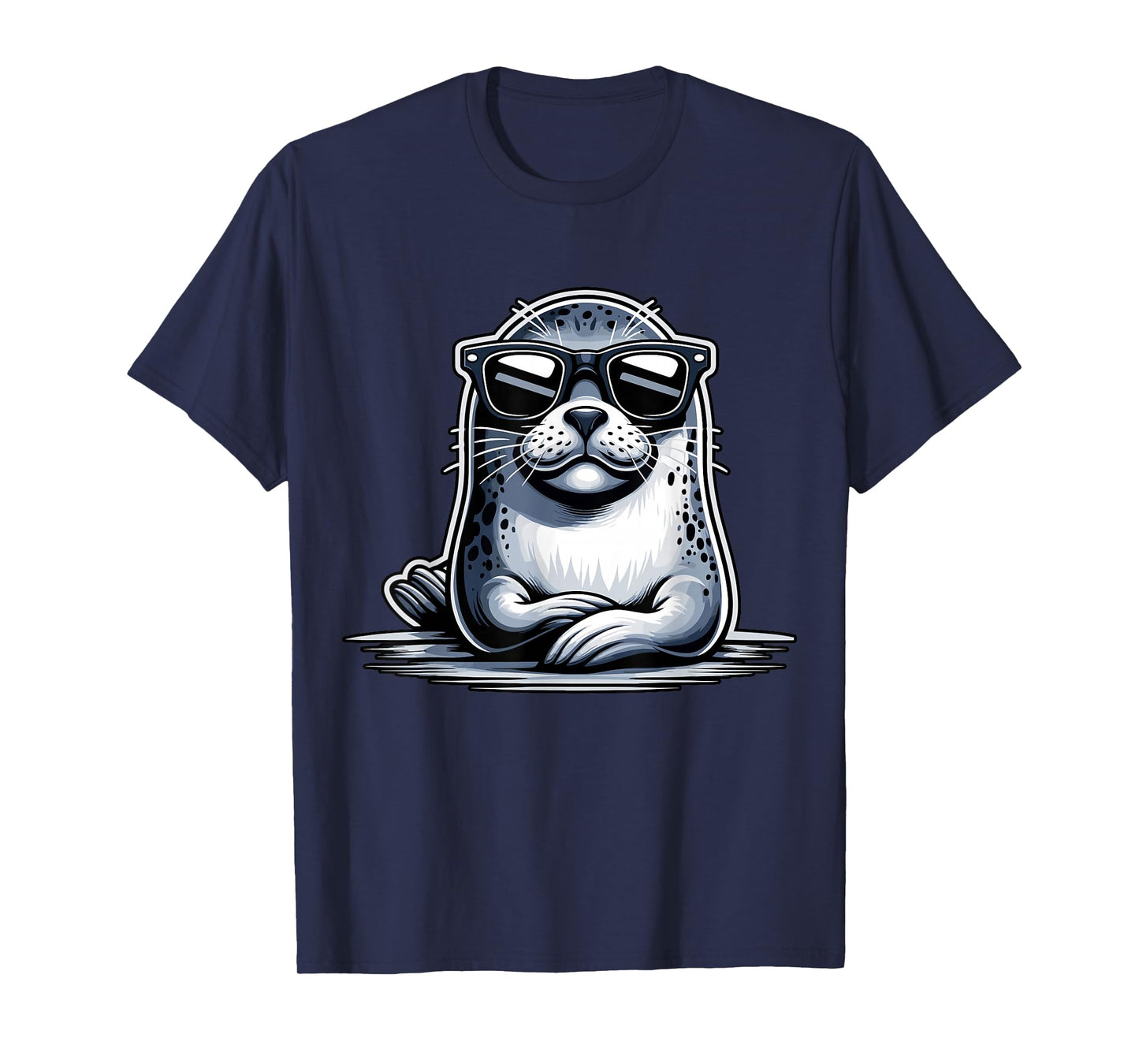 Seal with Sunglasses Sea Lion T-Shirt