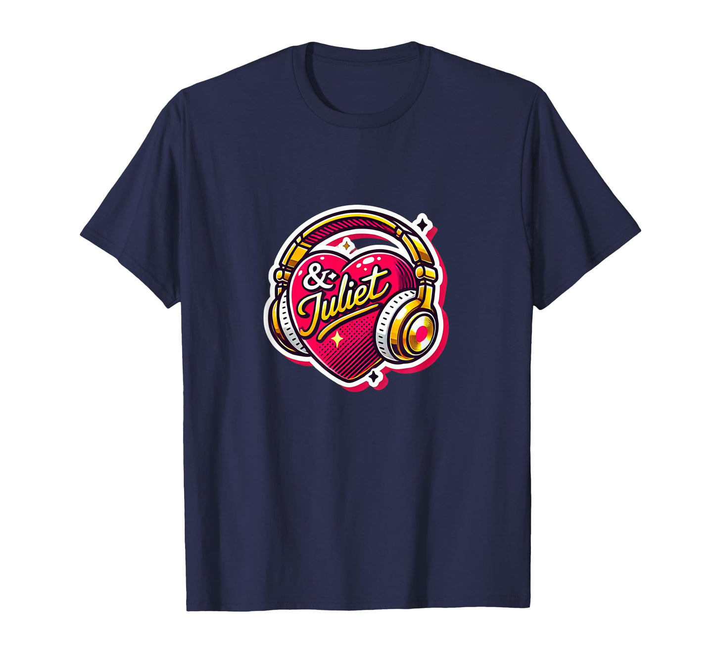 & Juliet Musical Theatre Heart Musicals T-Shirt