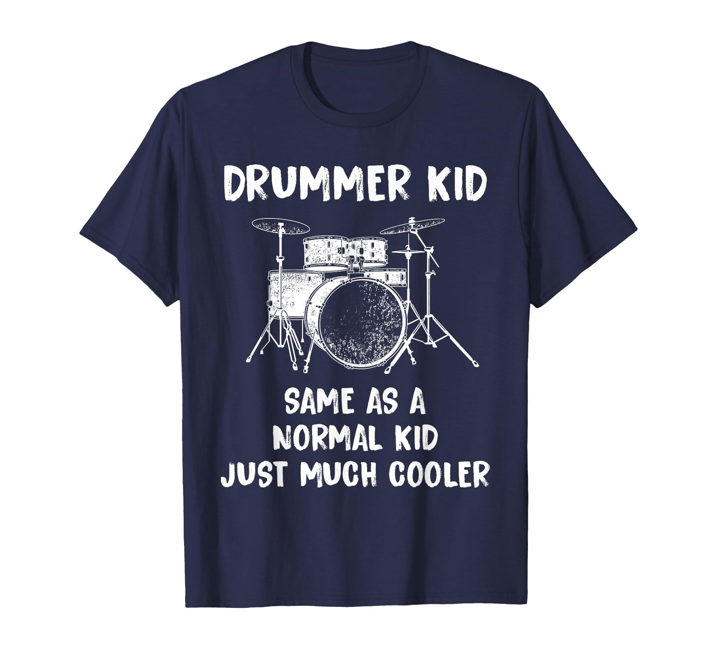 Drummer Kid Definition Funny Musician Drums T-Shirt
