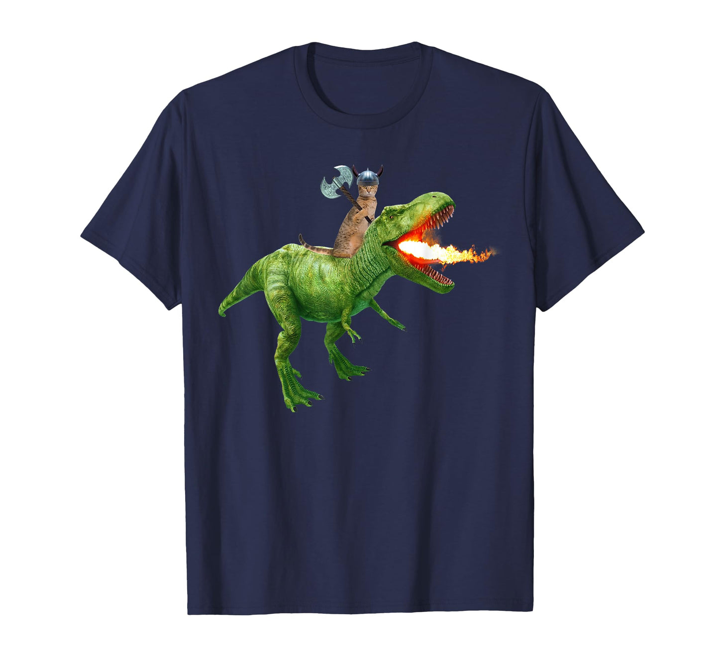 Funny Cat Picture Like Galaxy cat T-Shirt Small