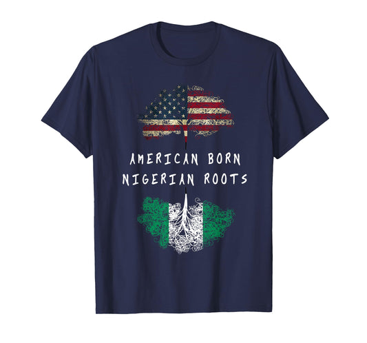 American Born, Nigerian Roots Ancestry T-Shirt T-Shirt