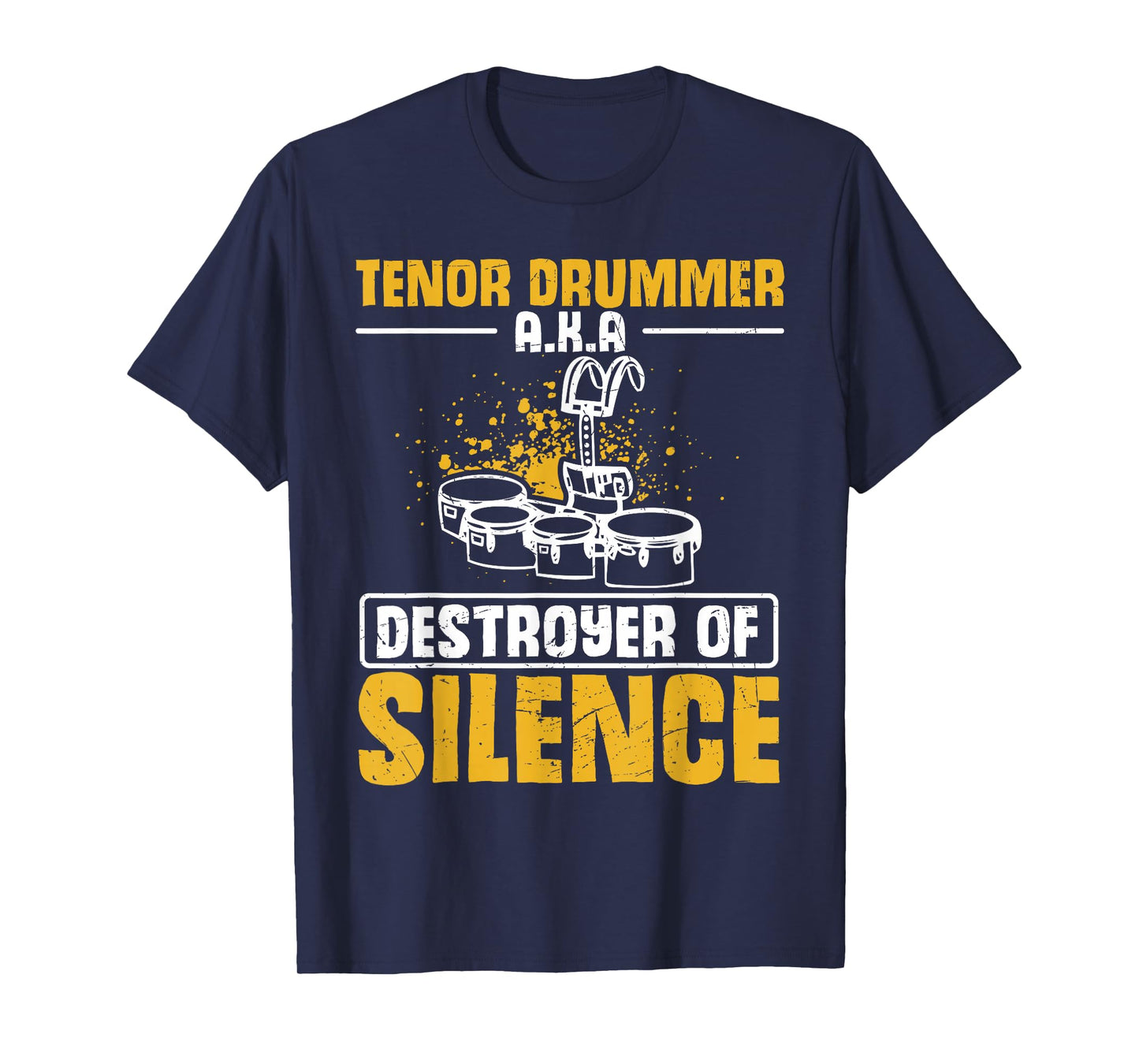 Marching Band | Quad Drum | Funny Tenor Drummer T-Shirt