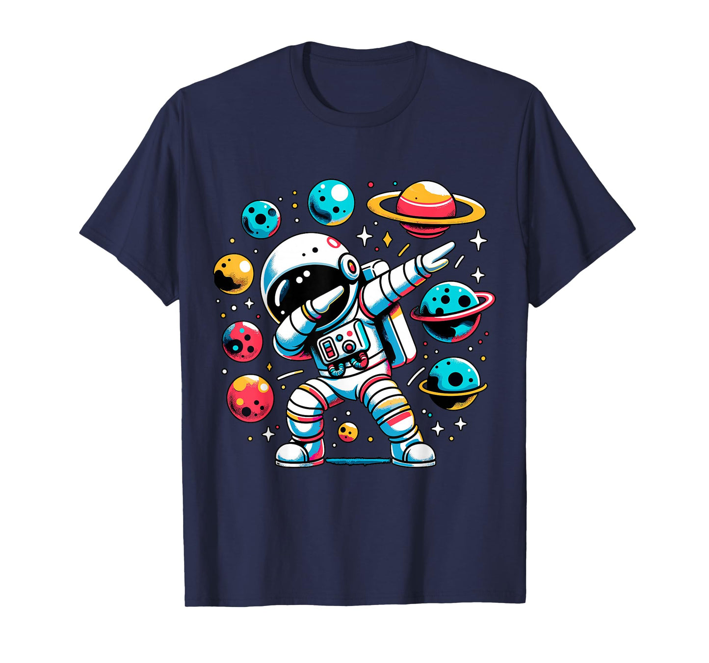 Dabbing Astronaut Space Galaxy T-Shirt