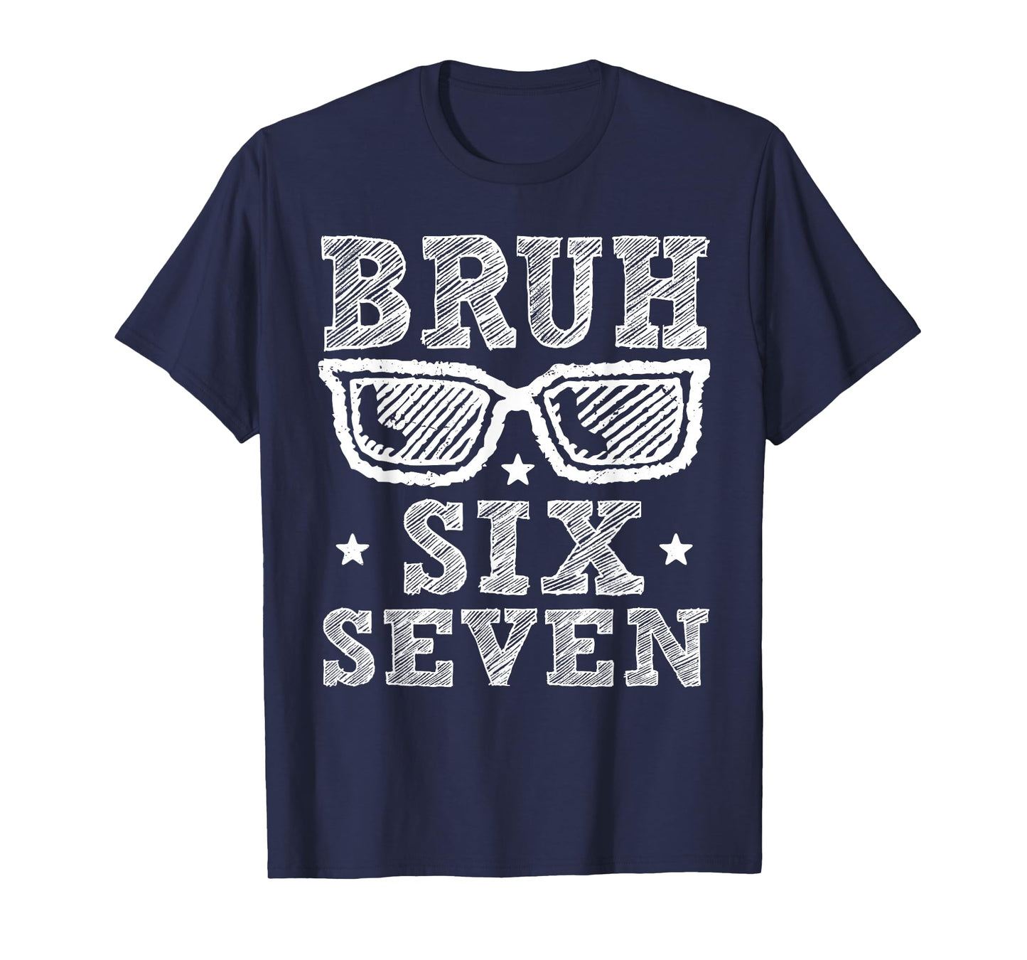 67th Day of School Shirt Six Seven Bruh Teacher Boy Girls T-Shirt
