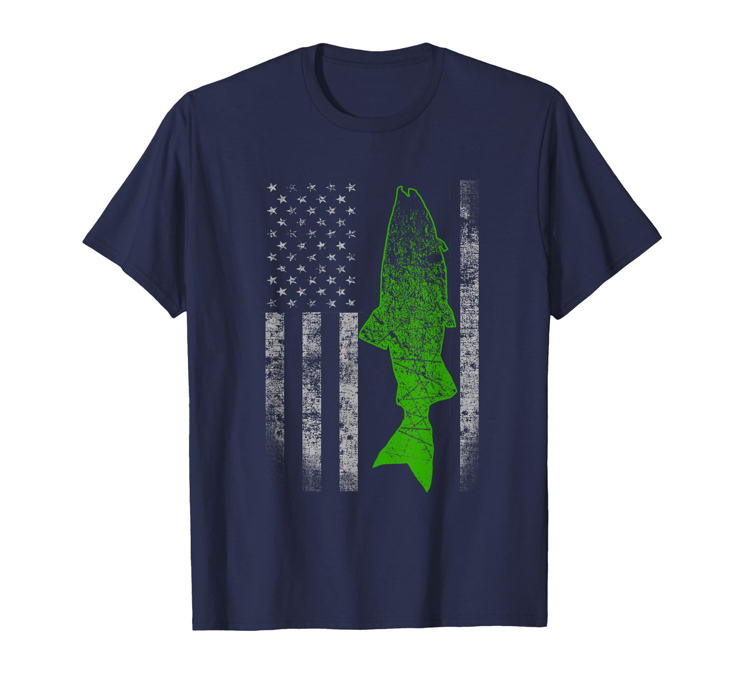 Kokanee Flag - Cool Kokanee Fishing T-Shirt