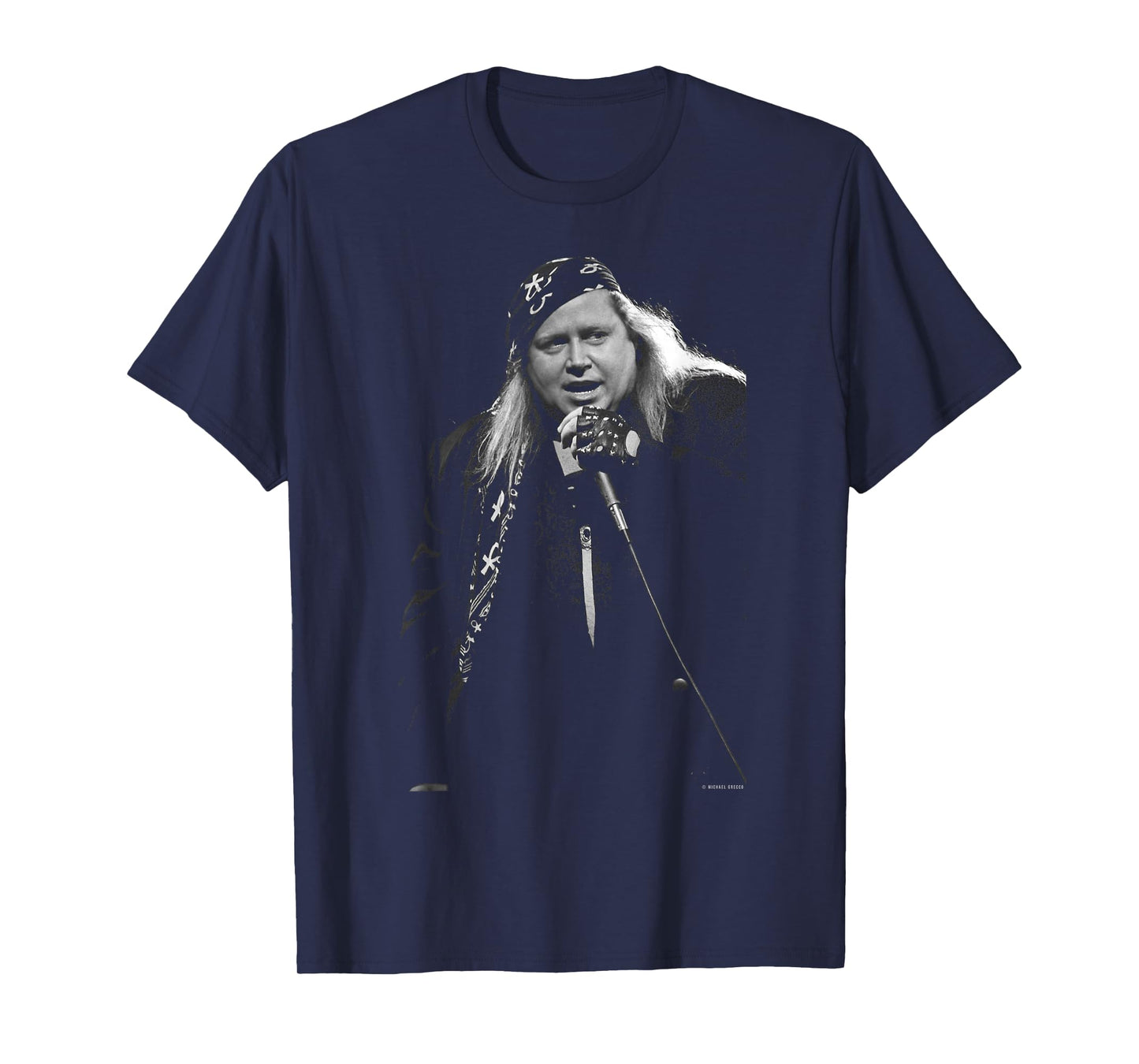 Comedy Legend Sam Kinison Live Stand-Up by Michael Grecco T-Shirt