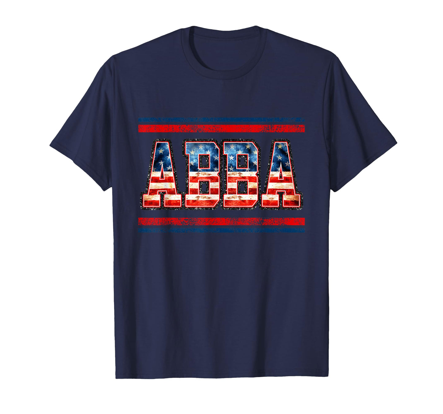 4th of July Abba Flag Shirt, Vintage Abba Shirt T-Shirt