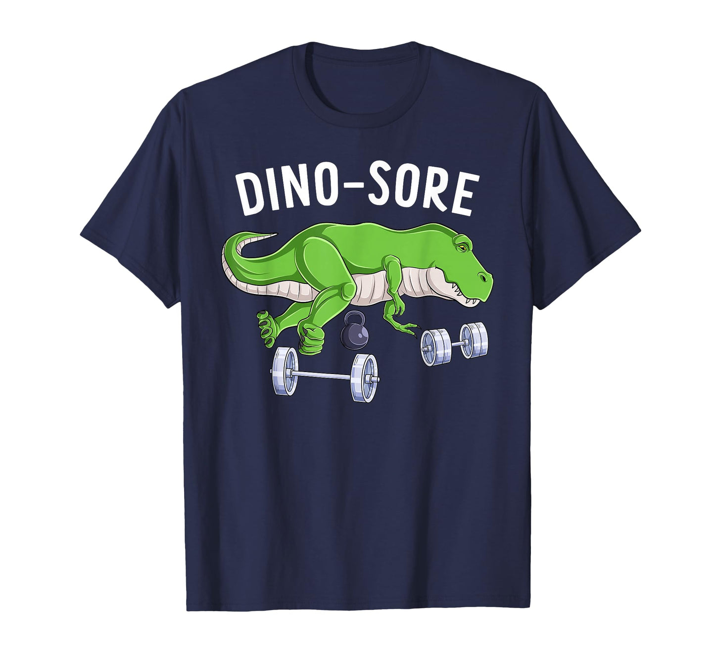 Gym Workout Dino Sore Funny Fitness Exercise Bodybuilding T-Shirt