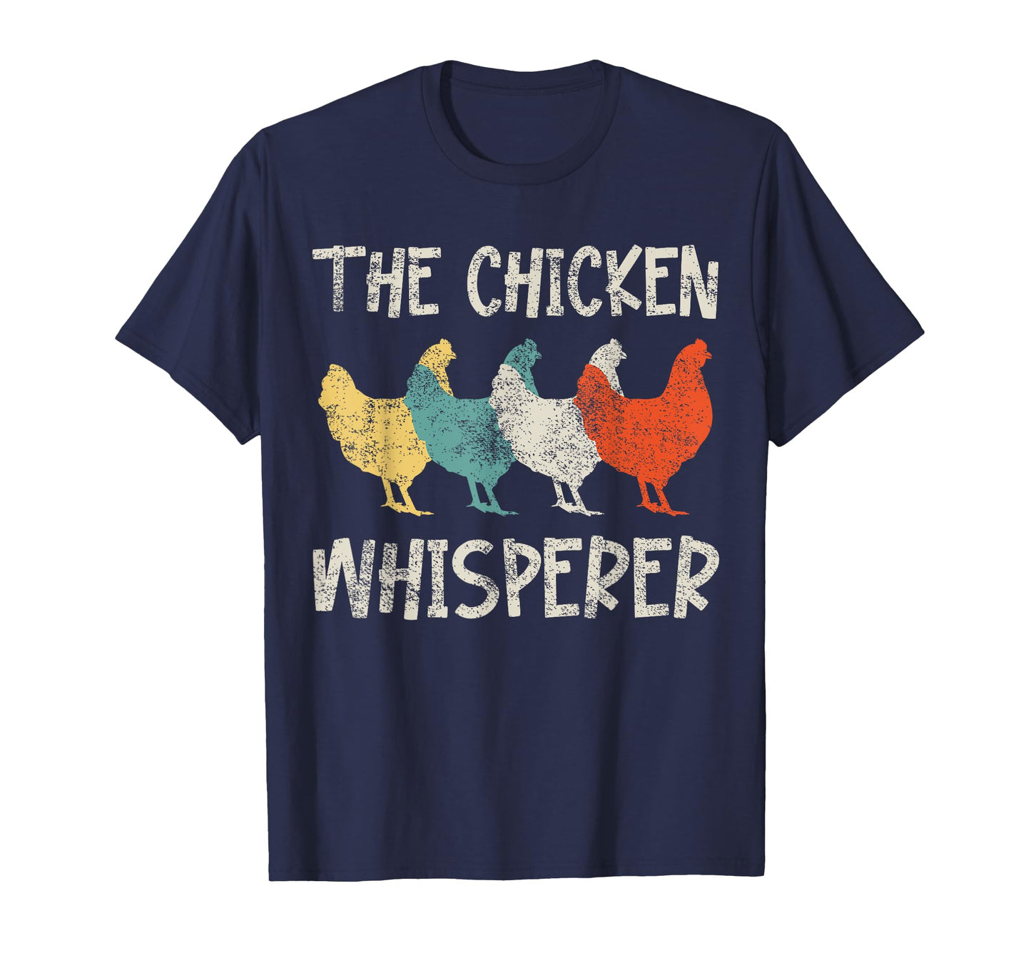 Chicken Whisperer Farmer Retro T-Shirt