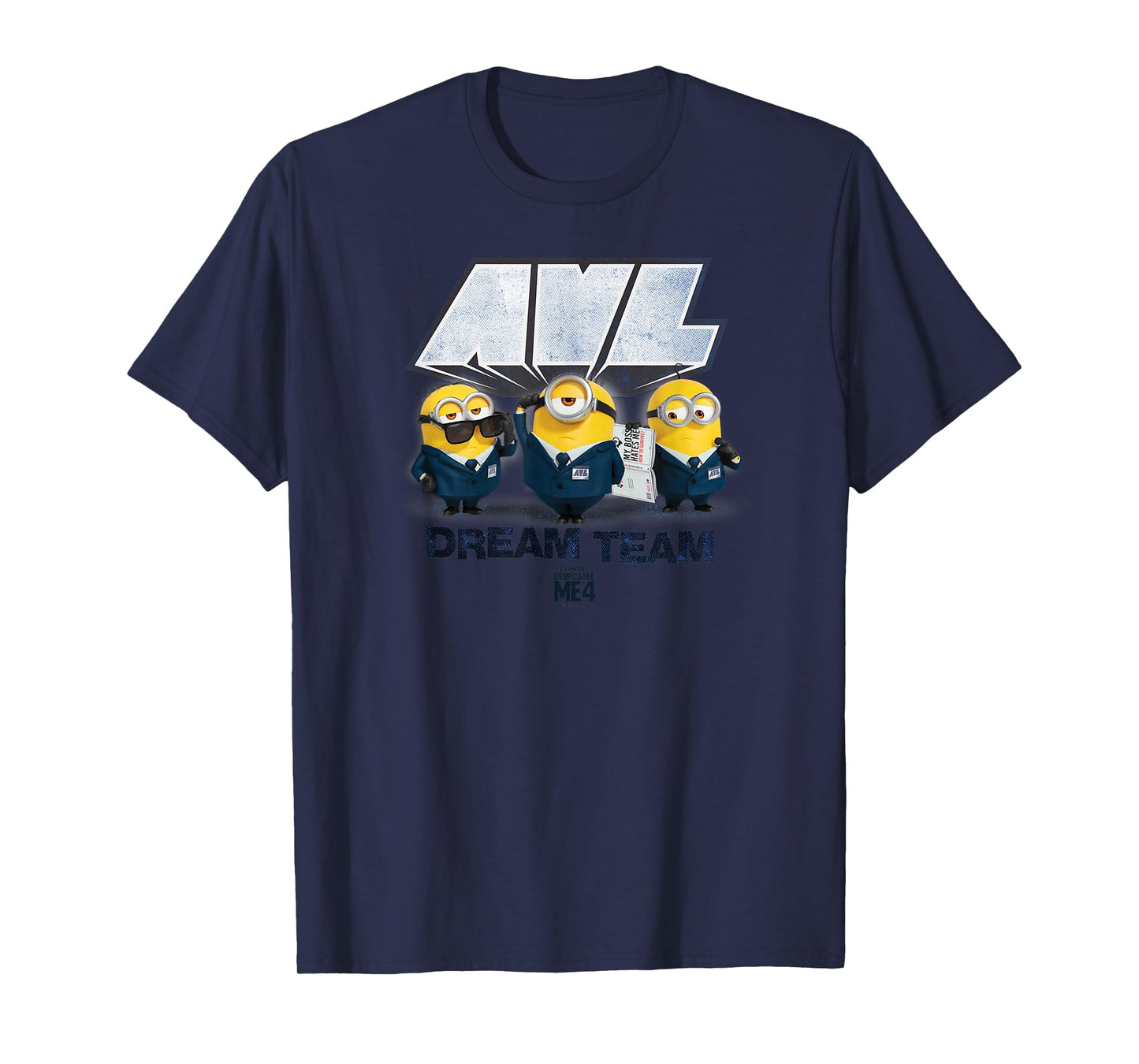 Minions Despicable Me 4 AVL Dream Team T-Shirt