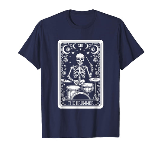 The Drummer Tarot Card, Drum Player T-Shirt