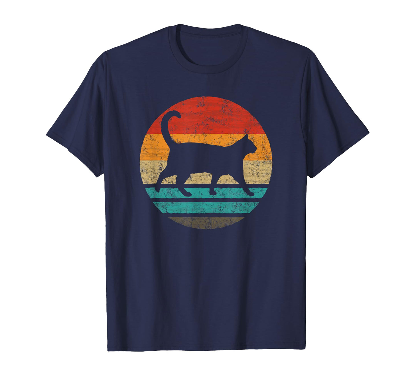 Cat Retro Style Vintage T-Shirt