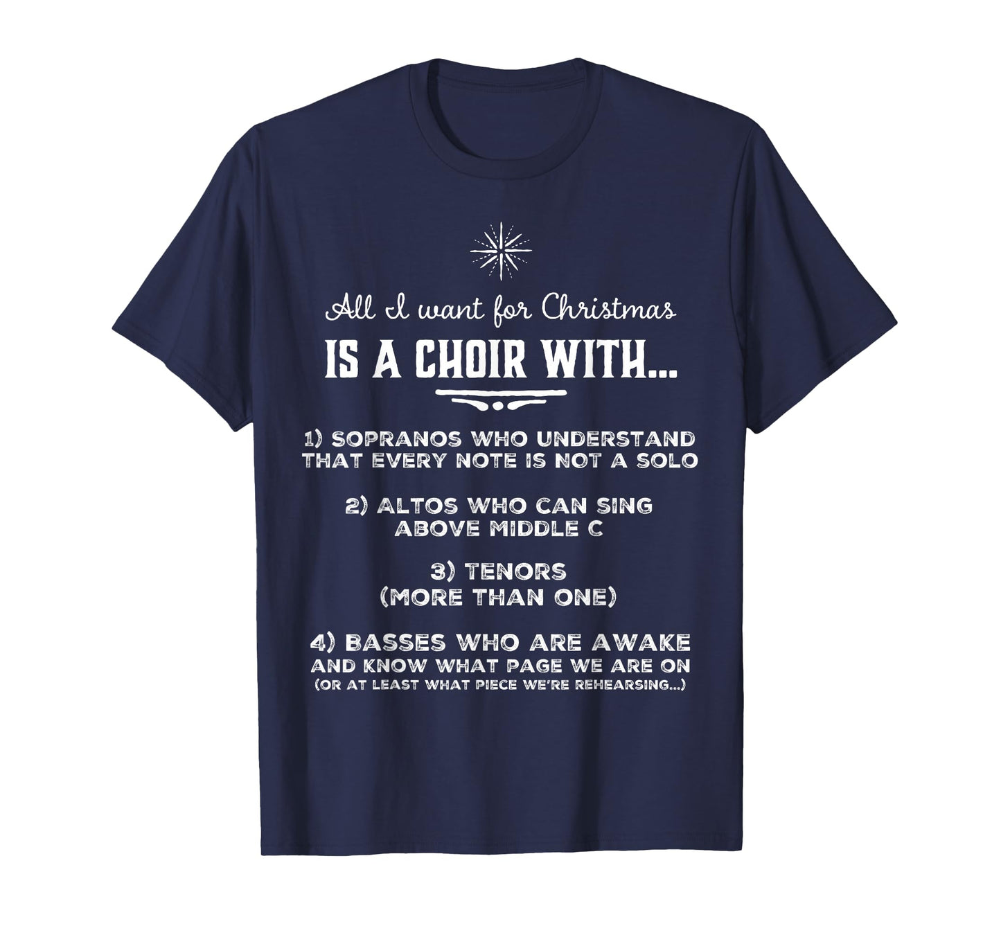 Choir People United Funny Choir Director T-Shirt - Black, Small, Unisex, Short Sleeve, Classic Fit, Christmas, Celebration