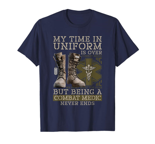 Combat Medic First Aid Field Medic Military T-Shirt