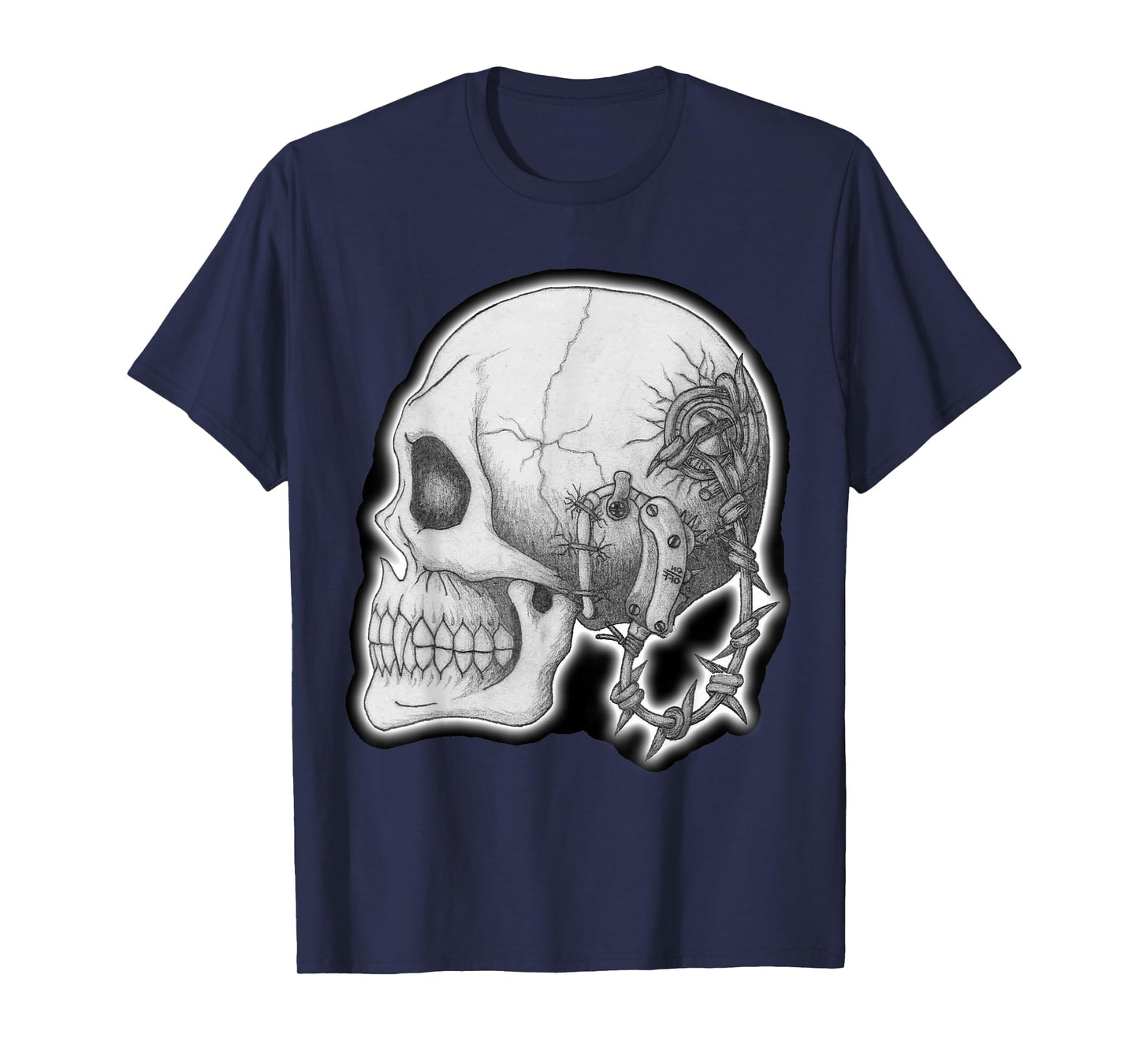 Cochlear Implant Skull T-Shirt
