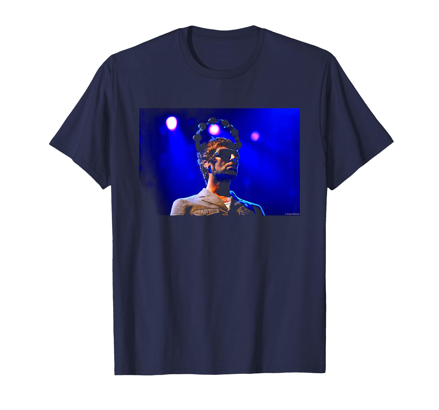 Liam Gallagher Oasis Live V Festival 2005 By Andy Willsher T-Shirt