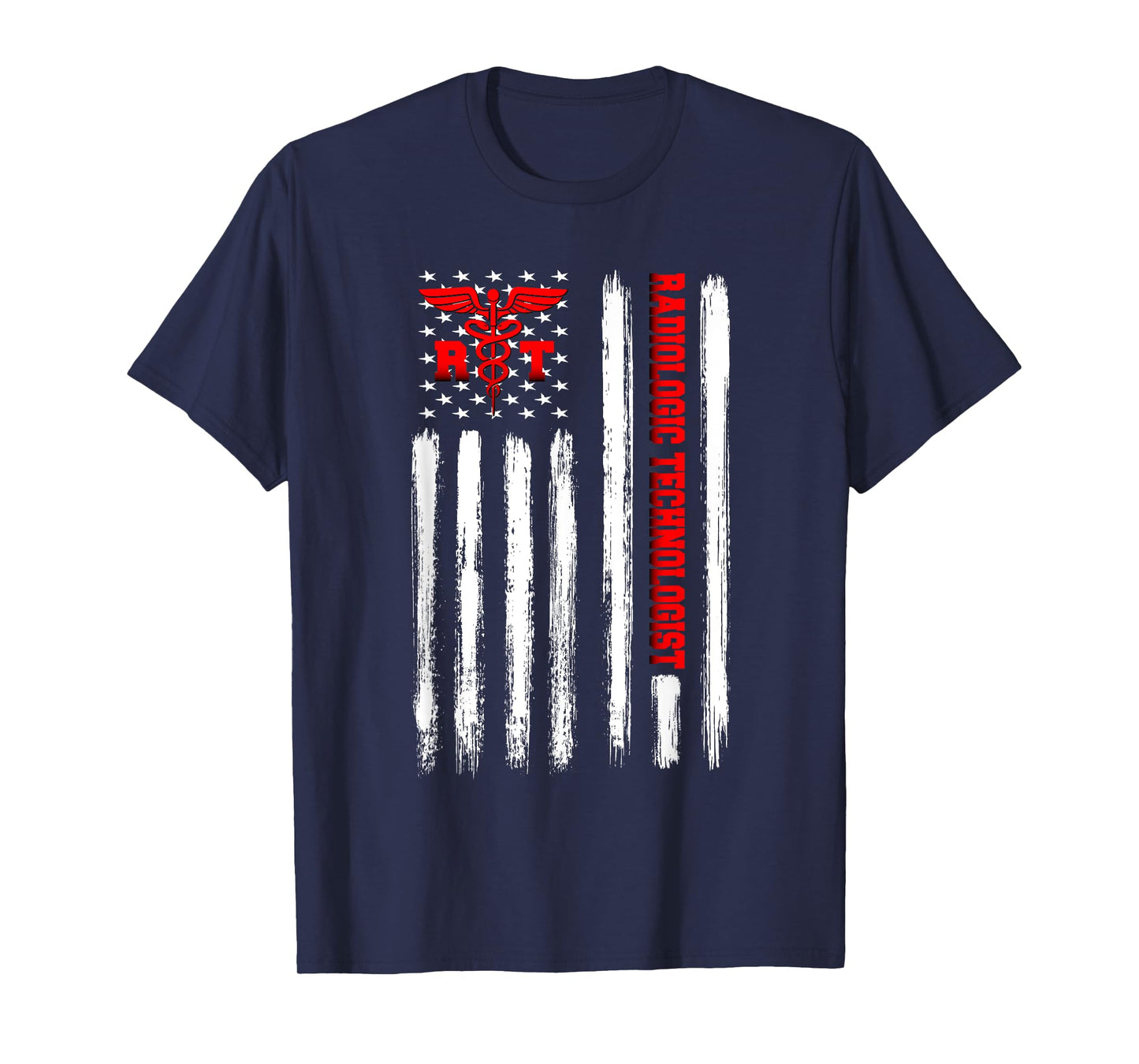 American Flag Radiologic Technologist Rad Tech Week Gift T-Shirt