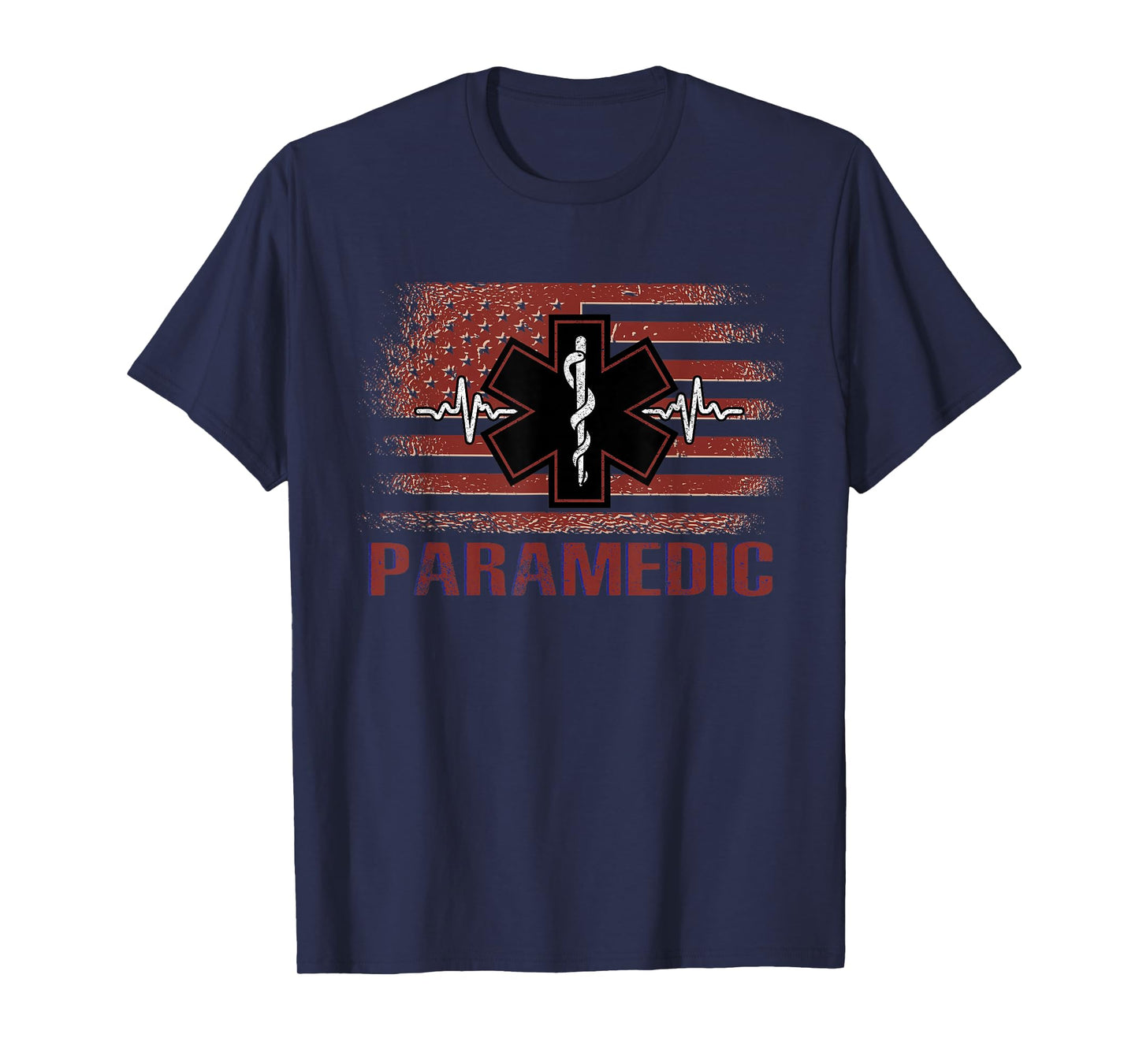 American Flag - Paramedic T-Shirt
