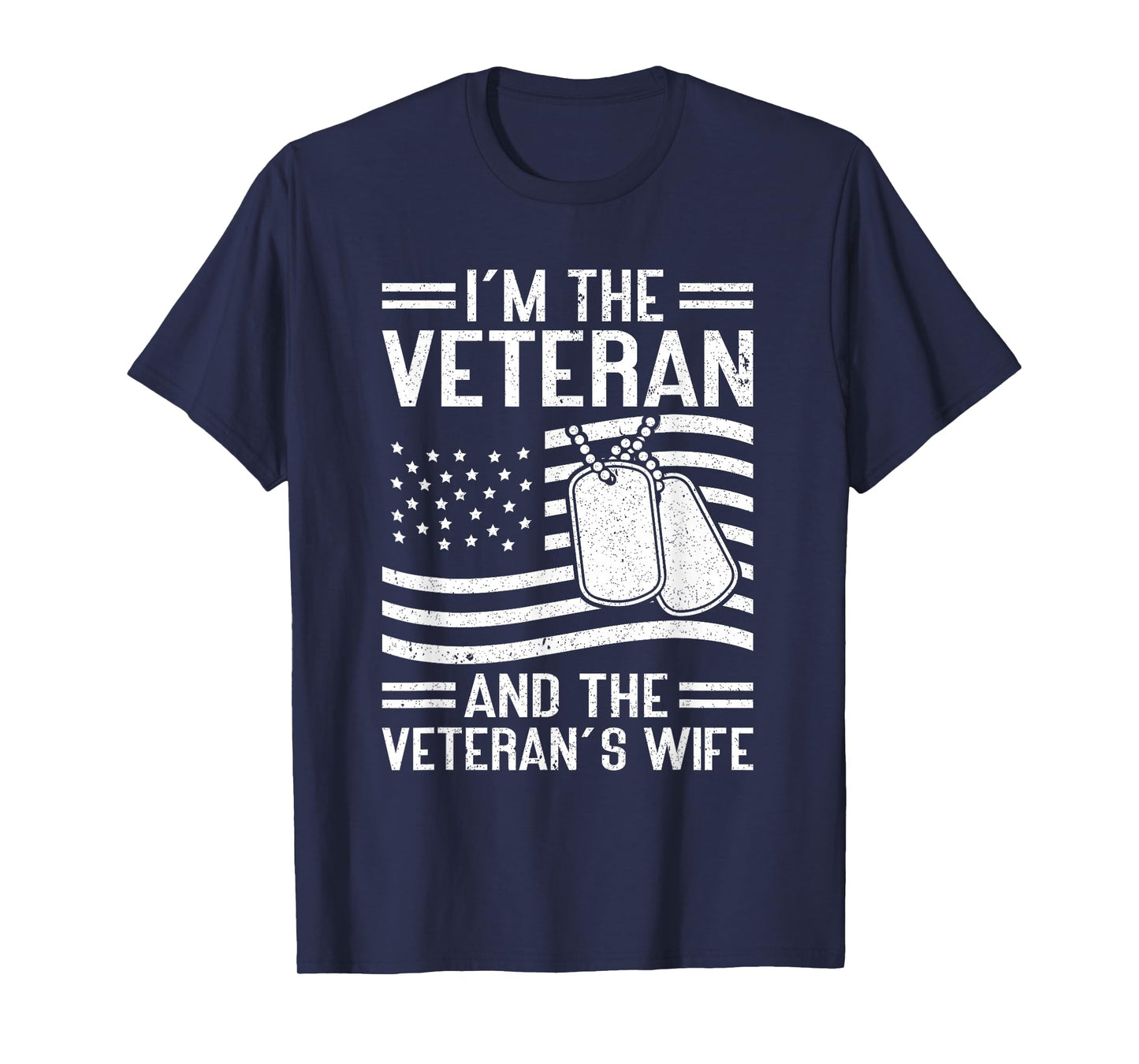 Veteran & Wife Proud American Veteran Wife T-Shirt