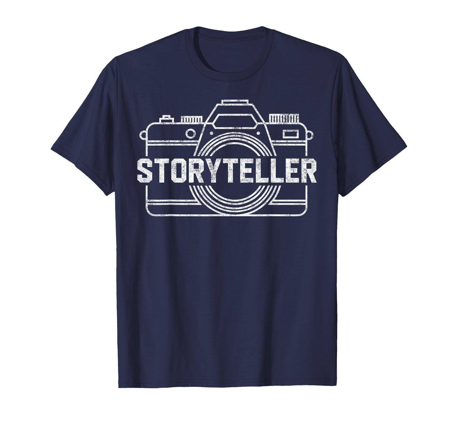 Vintage Photo Camera Storyteller Photographer Photography T-Shirt