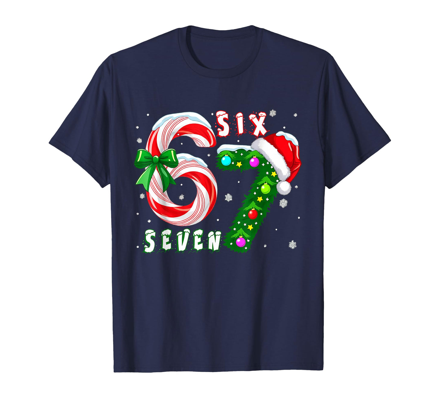 67 Meme Six Seven for Kids Women Men Boys Girls Christmas T-Shirt