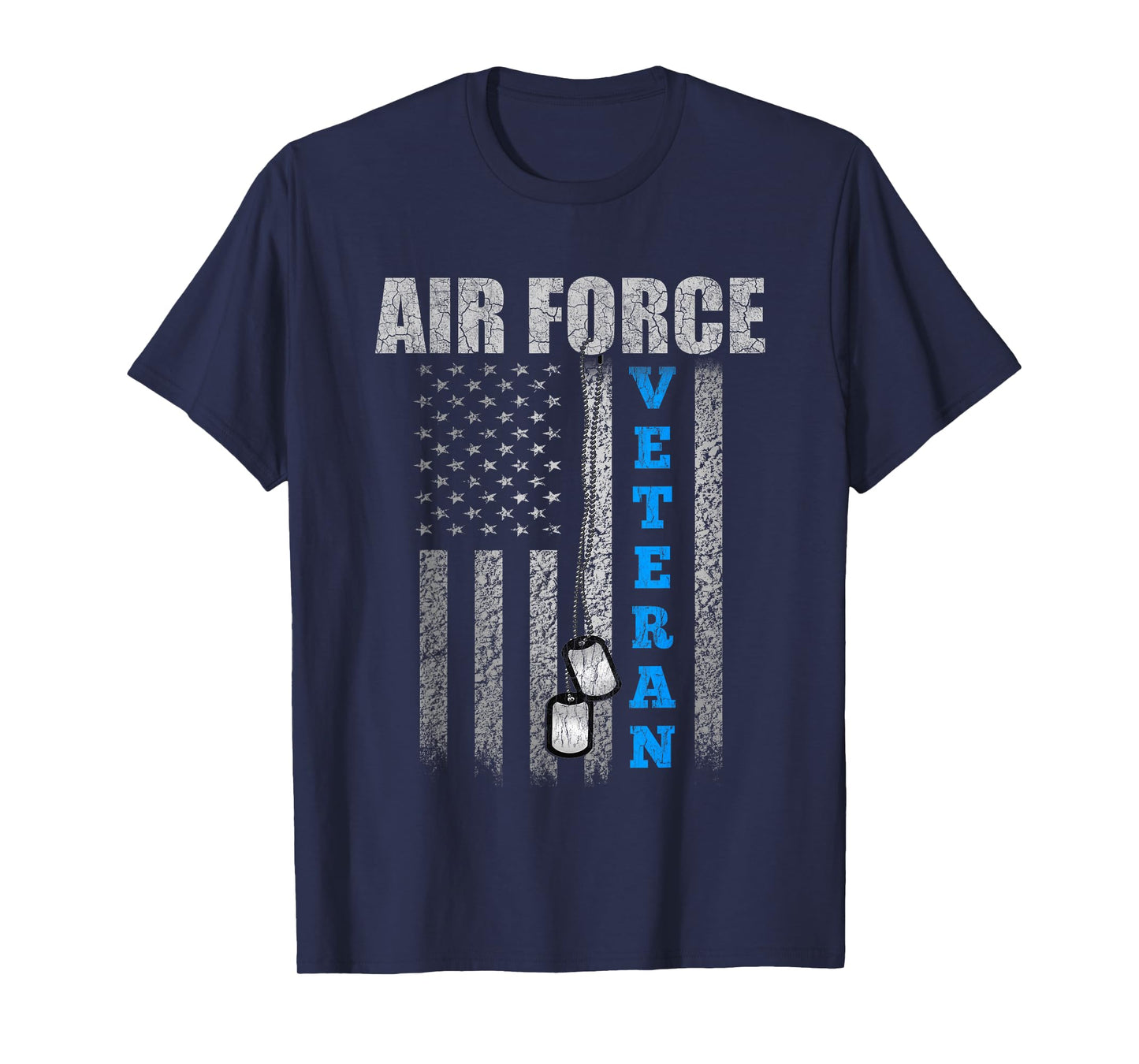 Veteran US Air Force American Flag Veterans T-Shirt