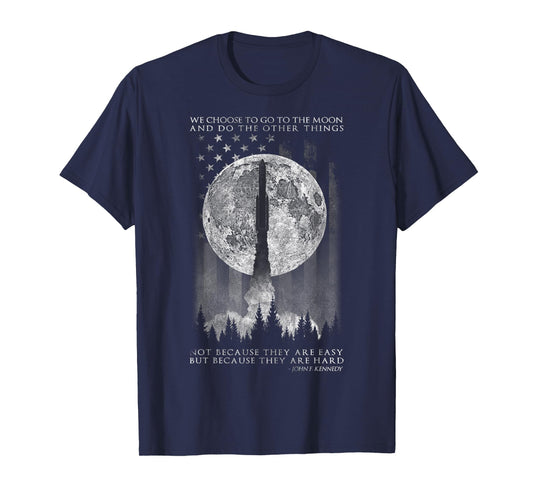 JFK - We choose to go to the Moon T-Shirt