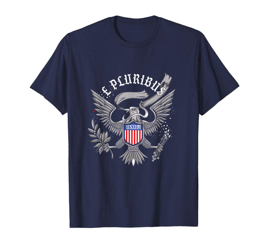E Pluribus Unum | USA America Flag | Proud American T-Shirt