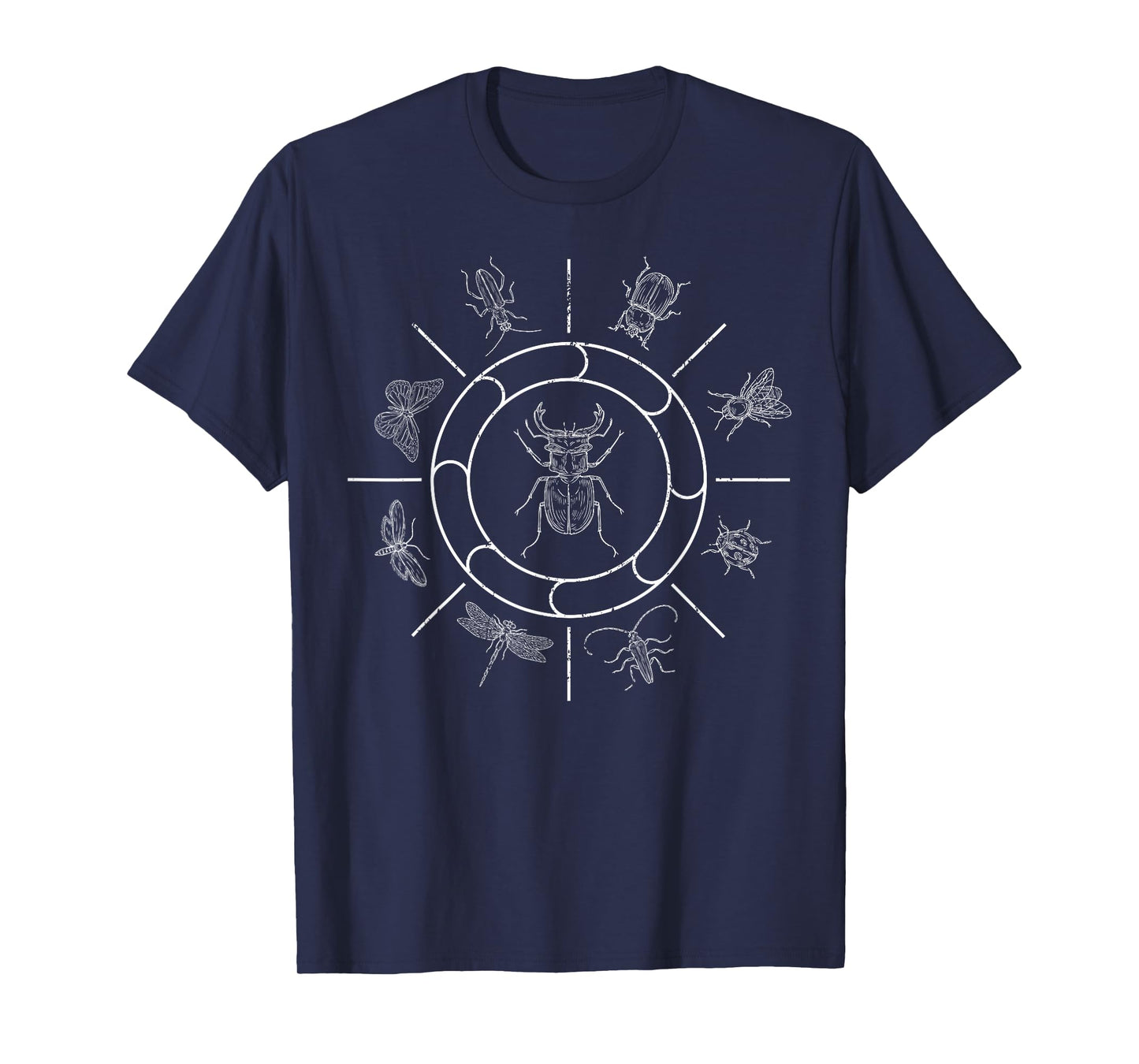 Insect Collection Entomology Biology Beetle T-Shirt