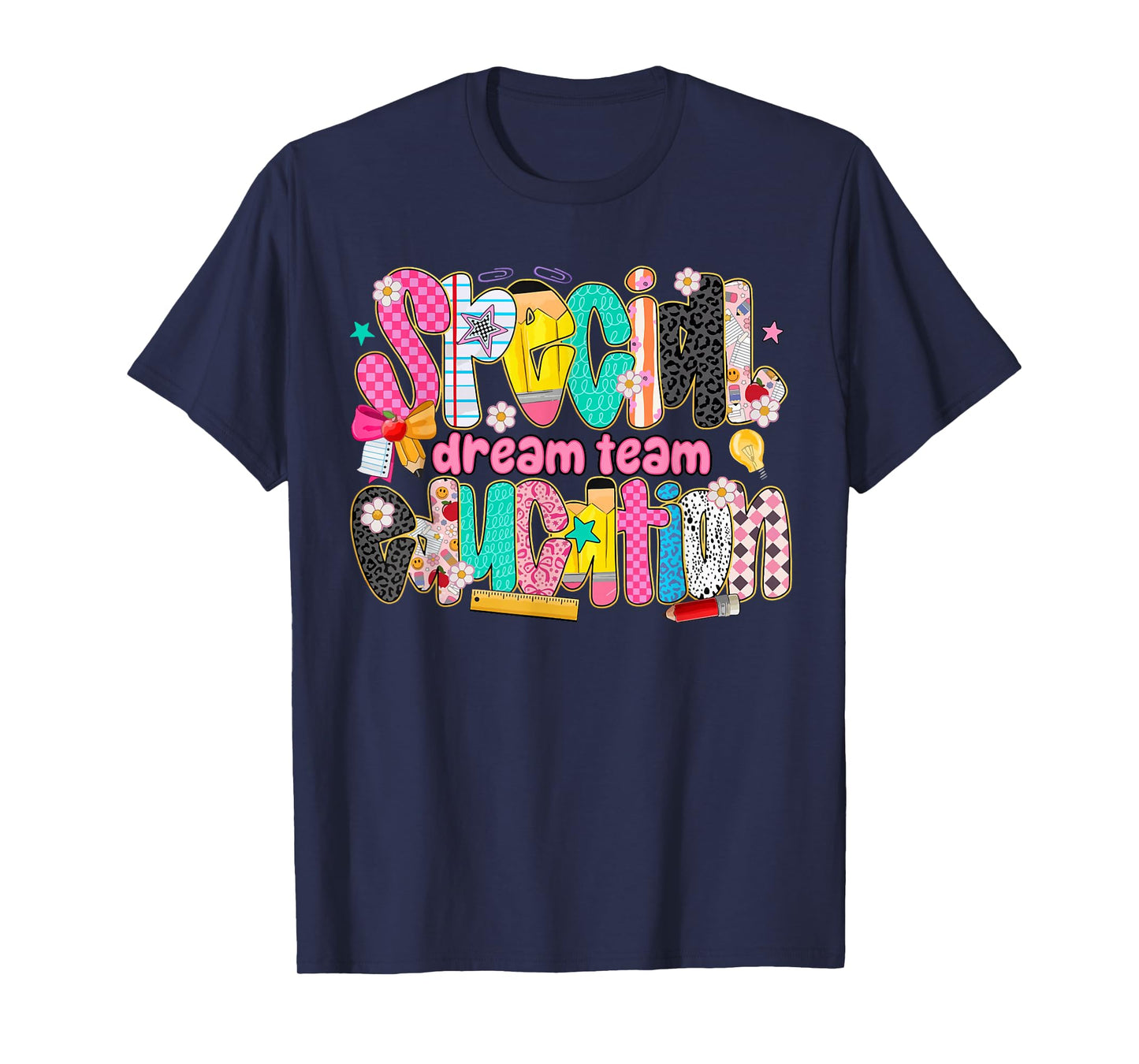 Kids Back to School Teachers Special Education Dream Team T-Shirt
