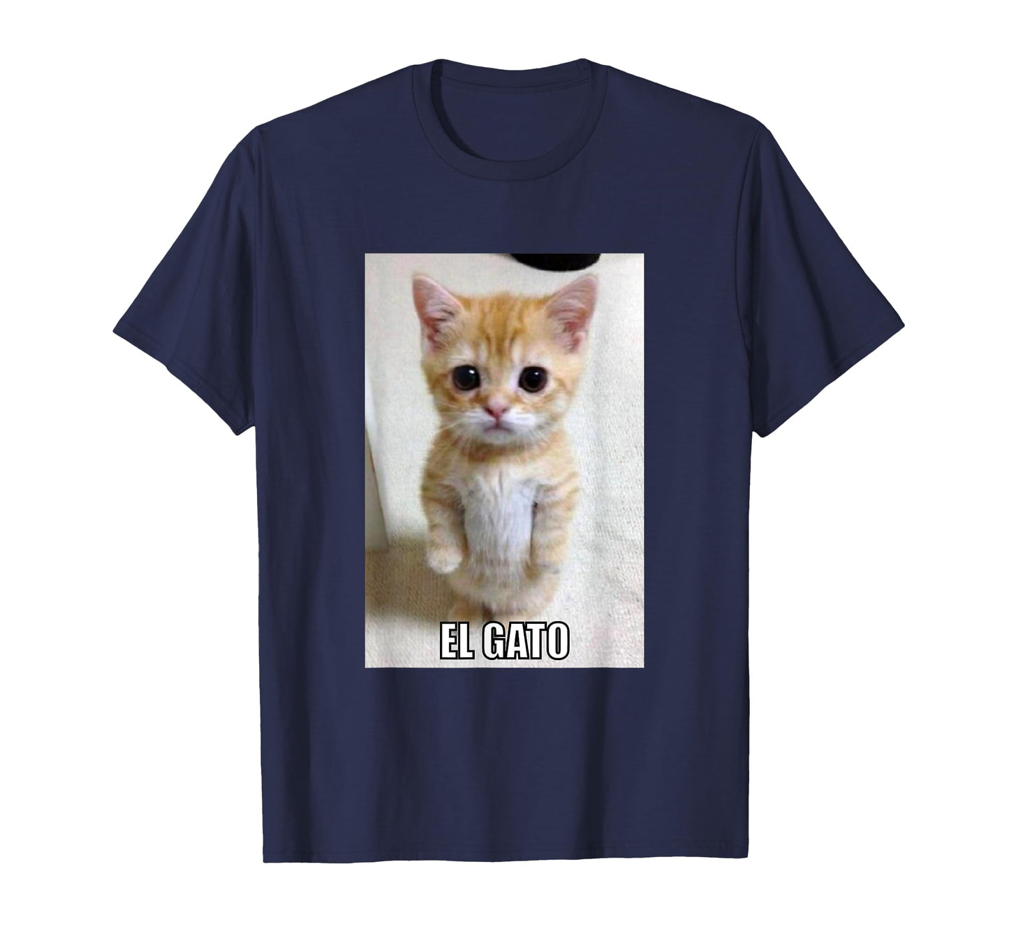 El Gato Meme Sad Crying Cat Munchkin Kitty Meme Men Women Girls Kids T-Shirt
