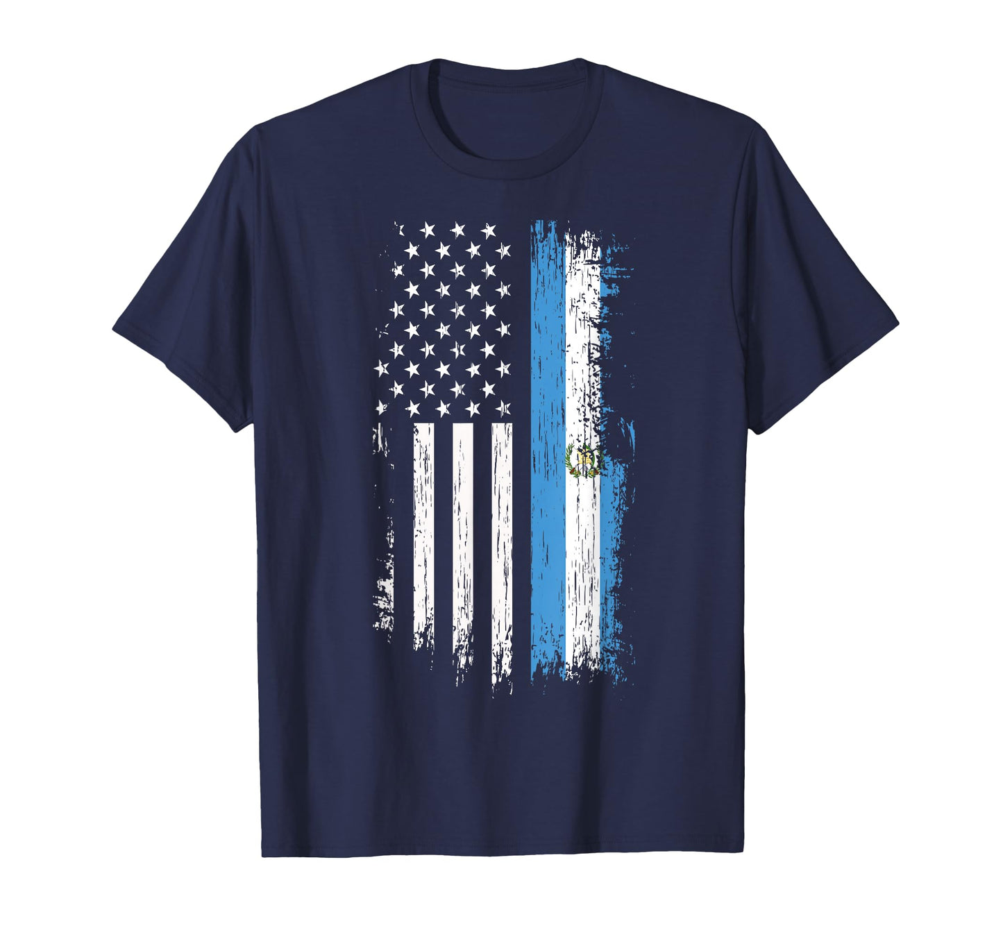 Guatemalan American Flag T-Shirt - Pride Guatemala USA Shirt T-Shirt