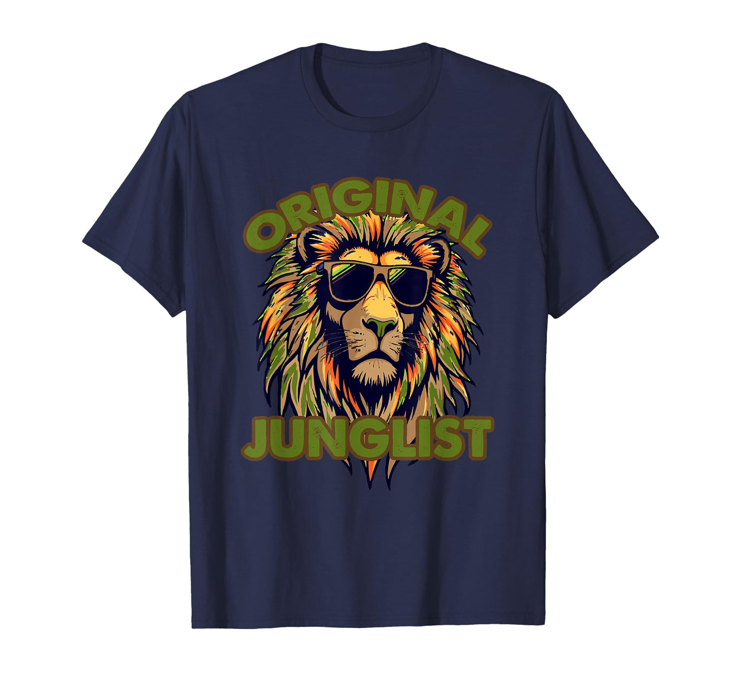 Original Junglist Lion Shirt DNB Breakbeat T-Shirt