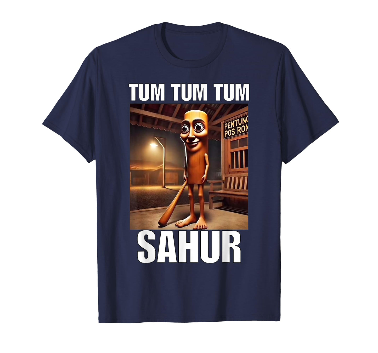 Funny tum tum tum sahur Italian brainrot gen z T-Shirt
