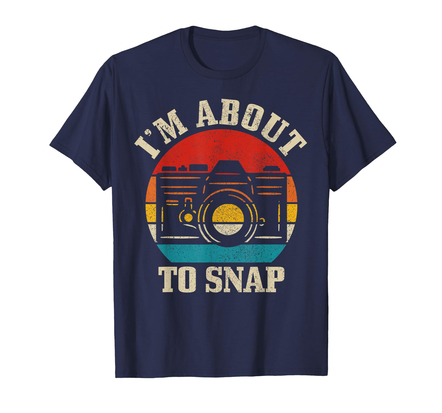 Photographer Gift Camera Saying Funny Vintage Photography T-Shirt